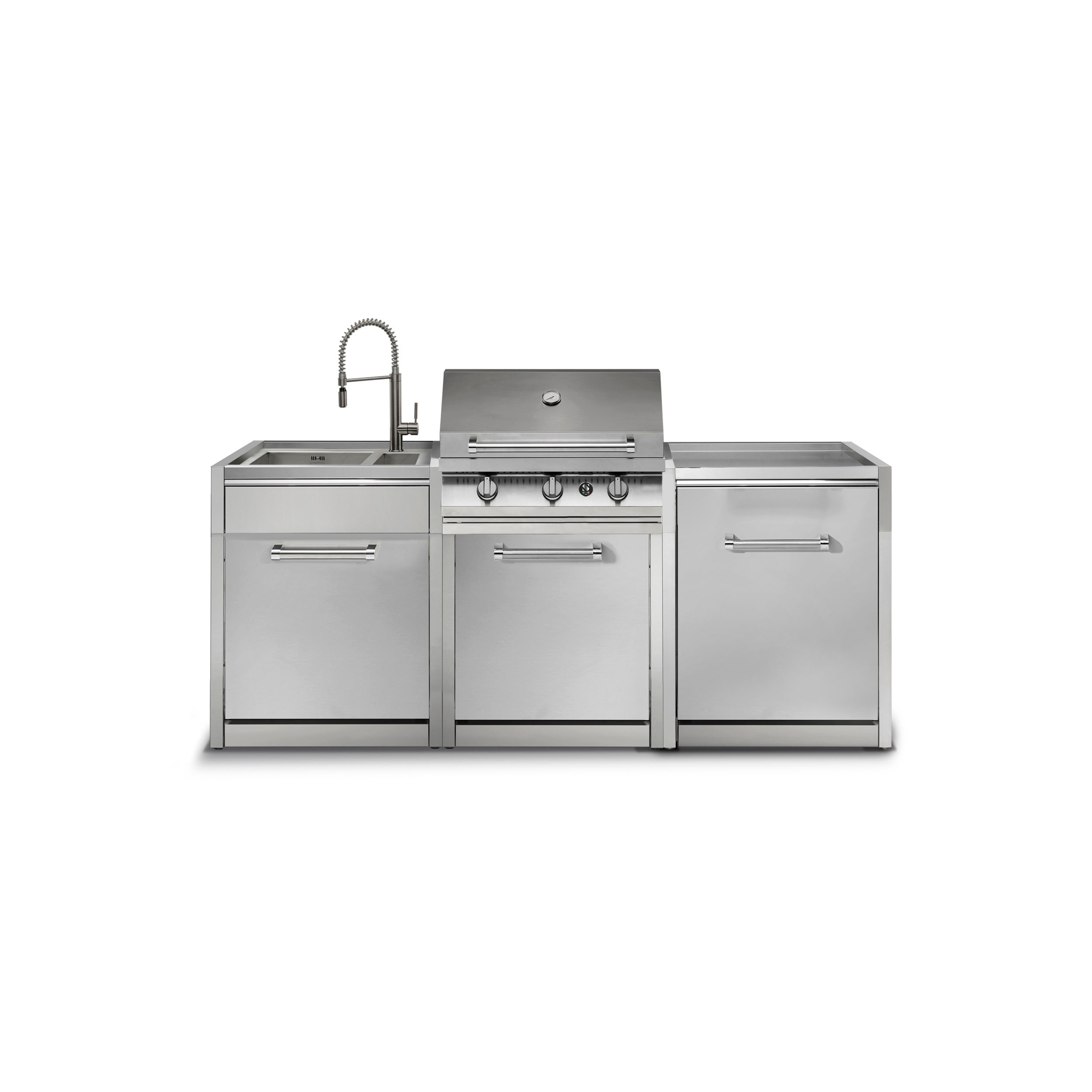 ΚΟΥΖΙΝΑ ΕΞΩΤΕΡΙΚΗΣ ΧΡΗΣΗΣ STEEL SWING 7SK7BQRB21063SS | BBQ STEEL 70εκ. | ΨΥΓΕΙΟ ΜΕ ΚΑΤΑΨΥΚΤΗ